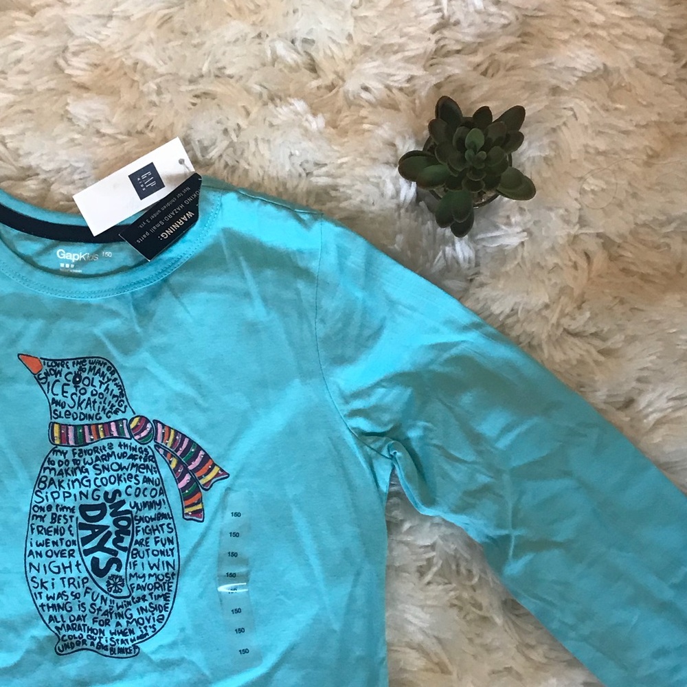 NEW Gap girls long sleeved shirt MAKE AN OFFER!
